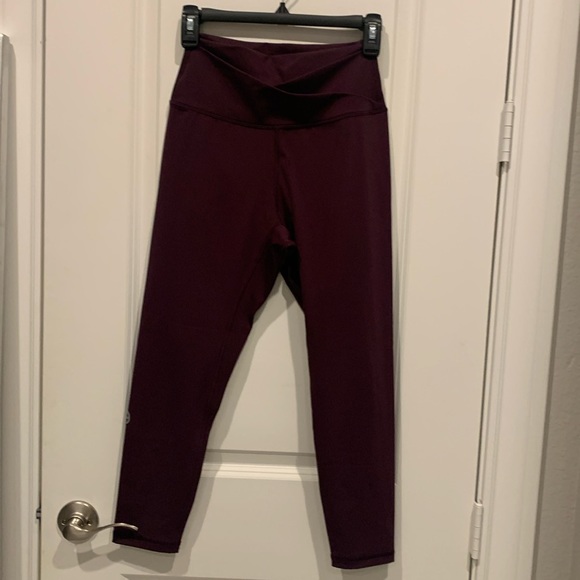 P'tula Pants - P’tula (Emily) Leggings, Size L, Plum Color. 23”.